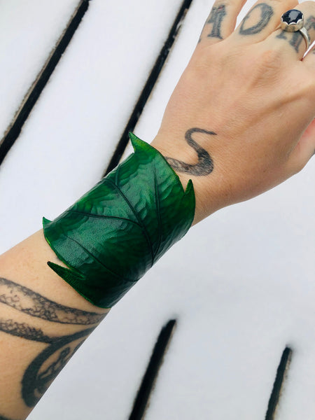 Leather Leaf Cuffs with Lady G! Monday November 11th 4-7pm