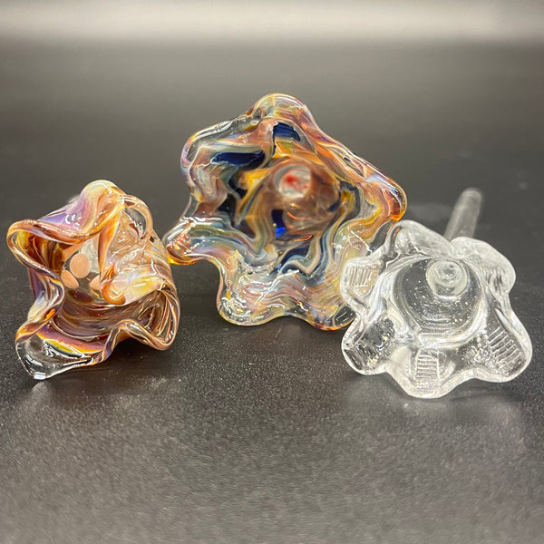 Intro to Blown Glass: Abstract Flowers! Saturday, October 5th 10am-1pm