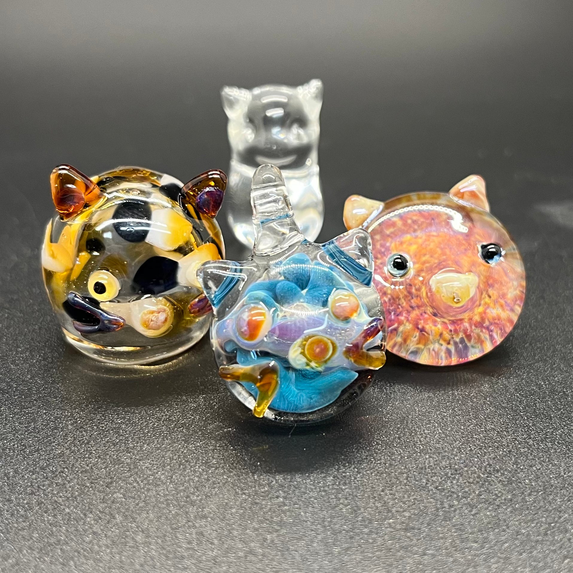 Intro to Solid and Blown Glass: Cats! Saturday, August 16th 1-4pm