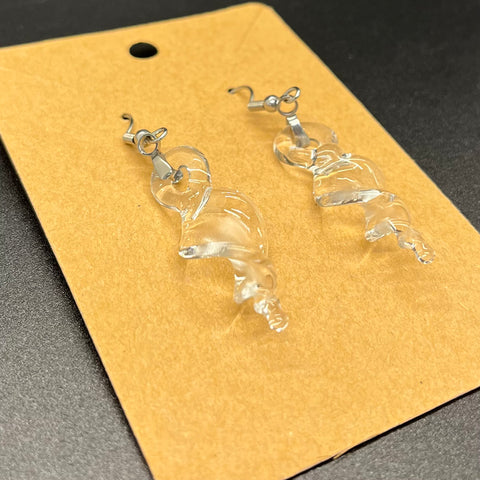 Icicle Earrings (Clear)