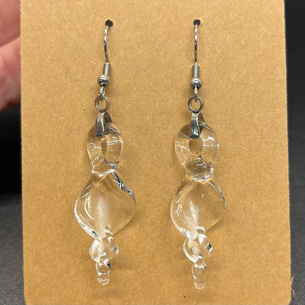 Icicle Earrings (Clear)